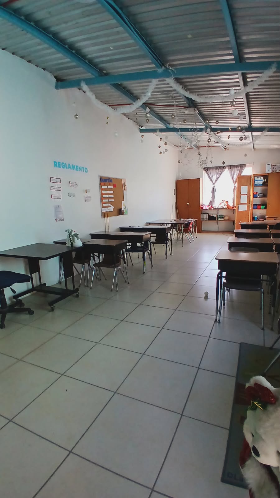 Trabajo de campo: Escuela en albergue de Tijuana,  Baja California.  Noviembre 2025.